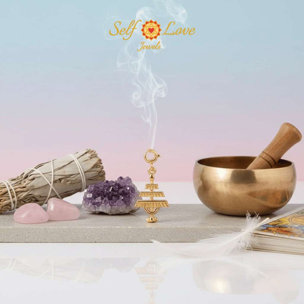 Auspicious Buddhist Charm: Victory Banner