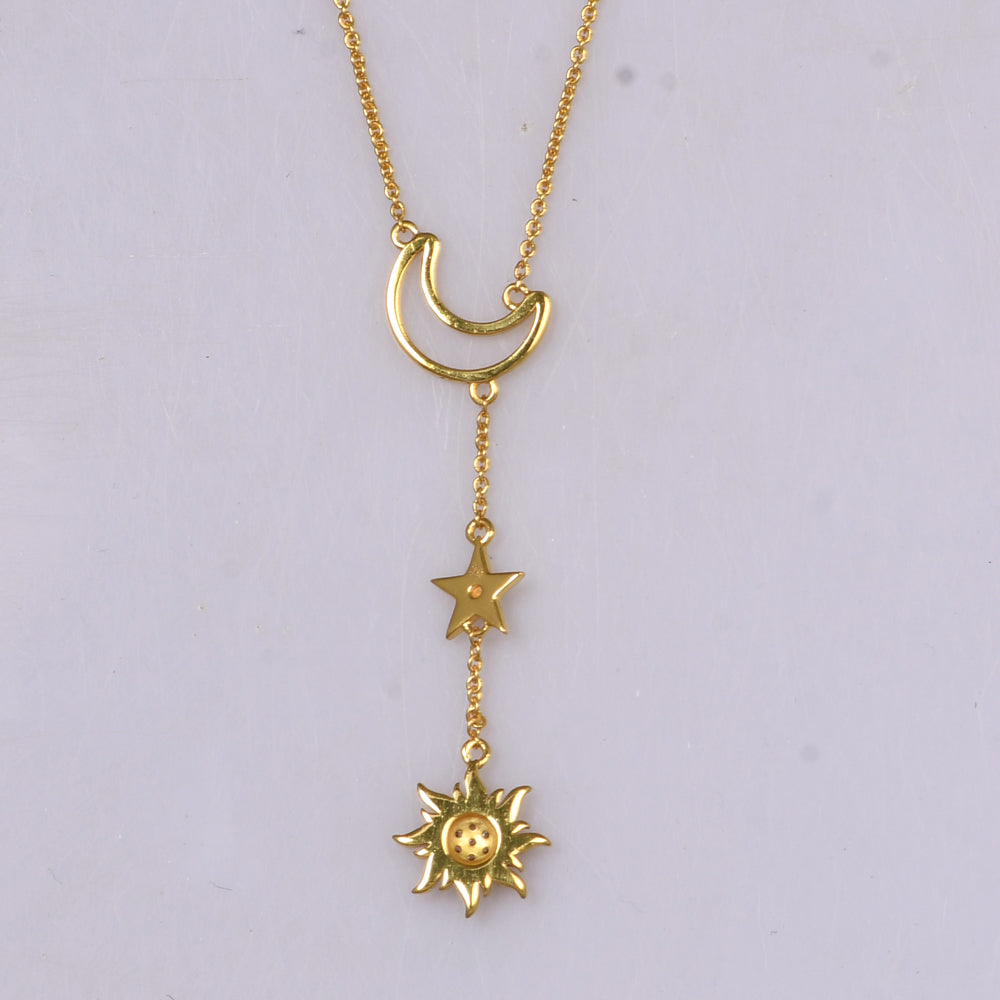 Celestial Collection Pendant 18kt Gold Micron Plated