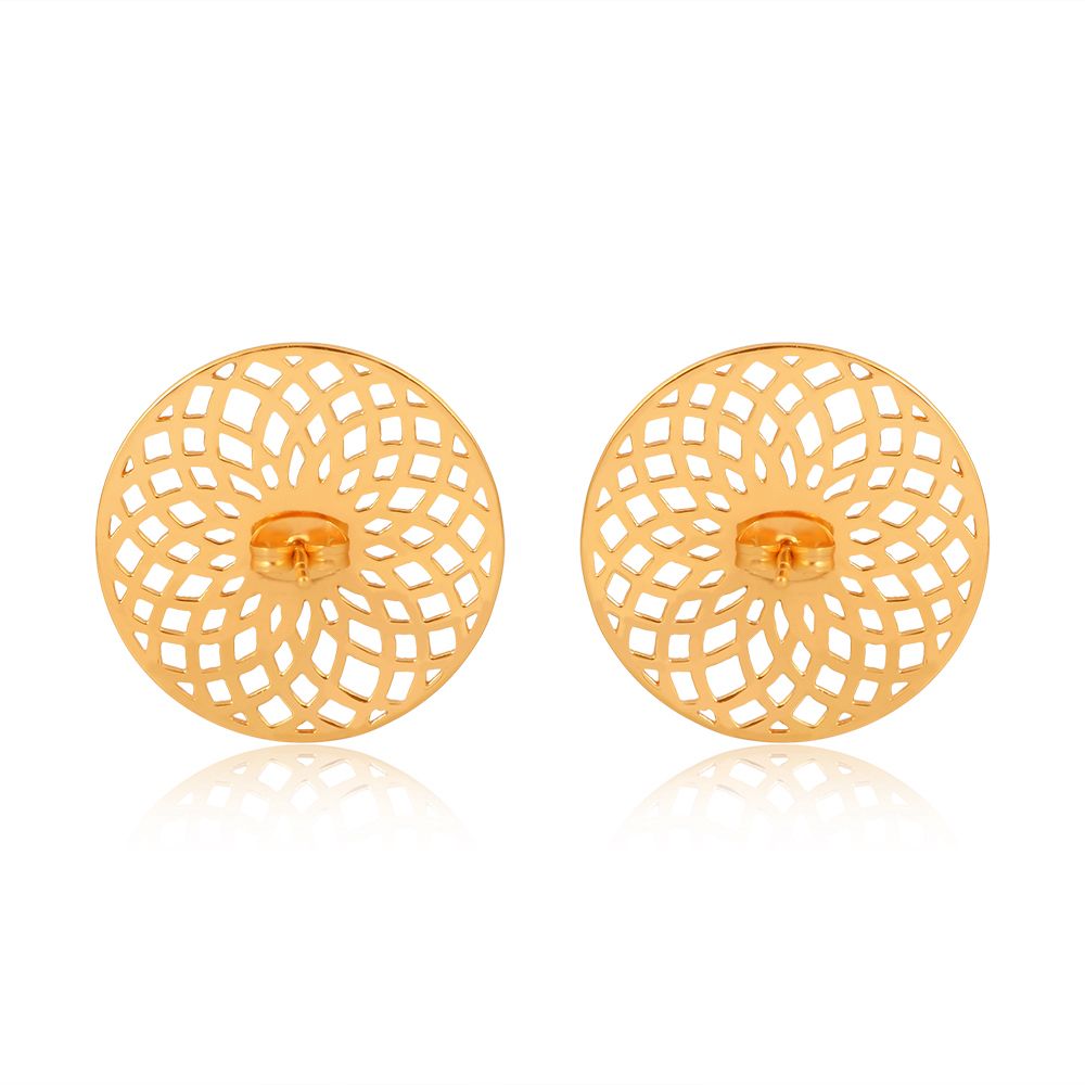 Energy Generator Earrings (18kt Gold Micron)
