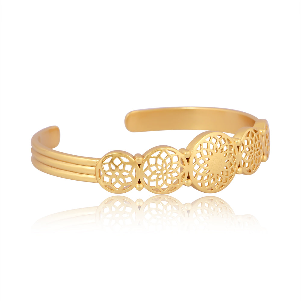 Energy Generator Cuff (18kt Gold Micron)