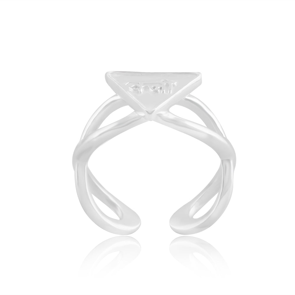 Kleem Yantra Ring: (92.5 Sterling Silver)