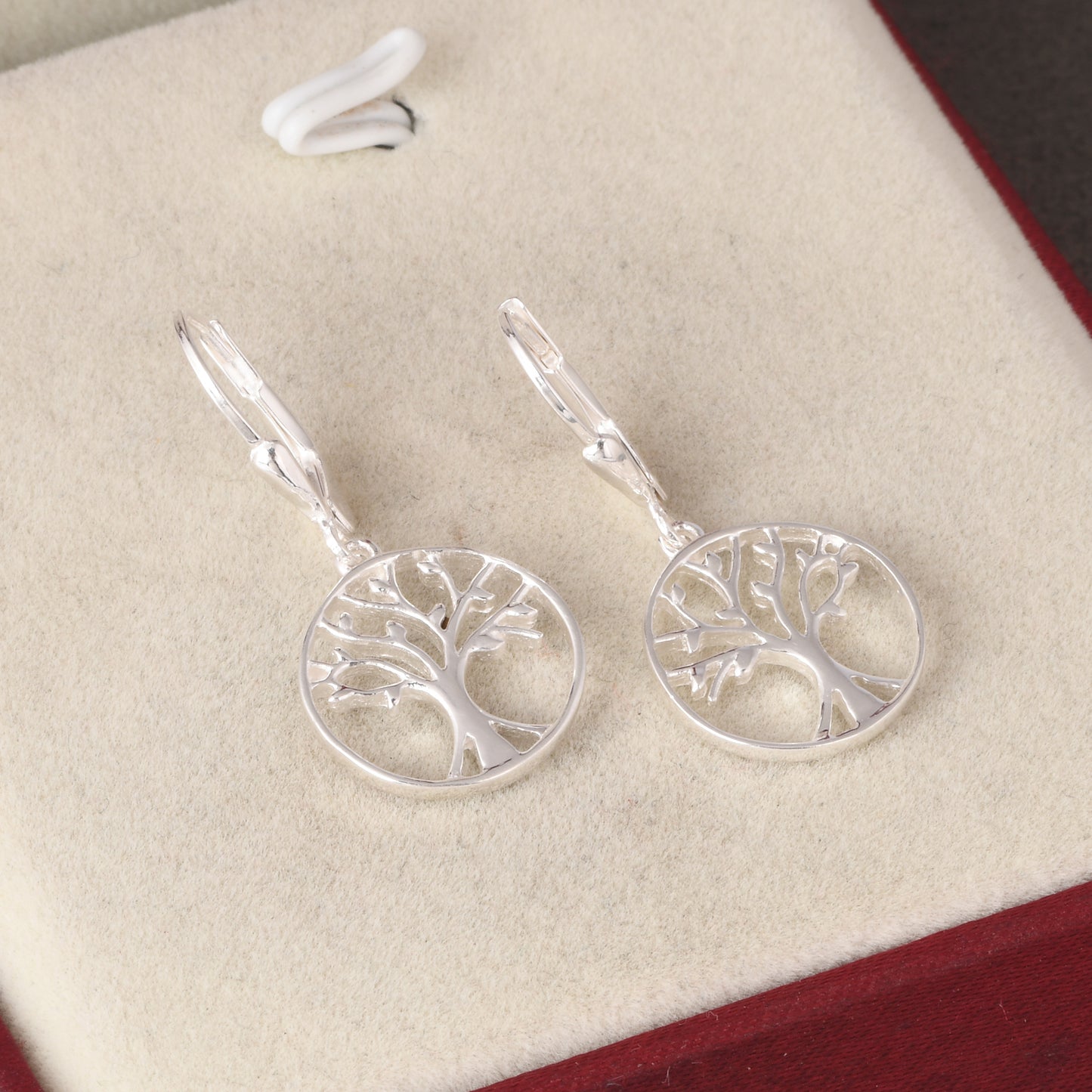 Tree of Life Earrings (92.5 Sterling Silver)