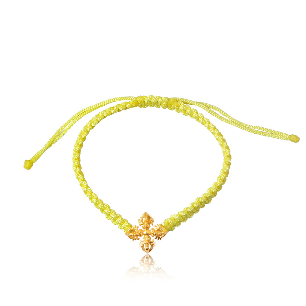 Vajra Bracelet - Silver with Gold Plating
