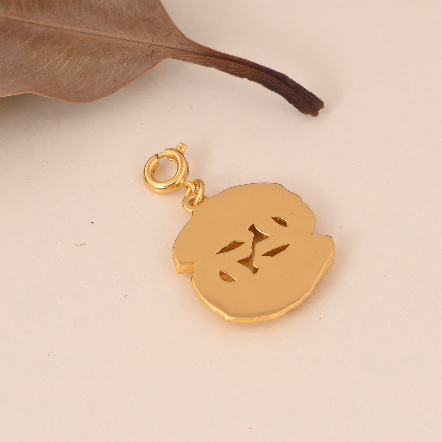 Auspicious Buddhist Charm: Pair of Golden Fishes - Self Love Jewels