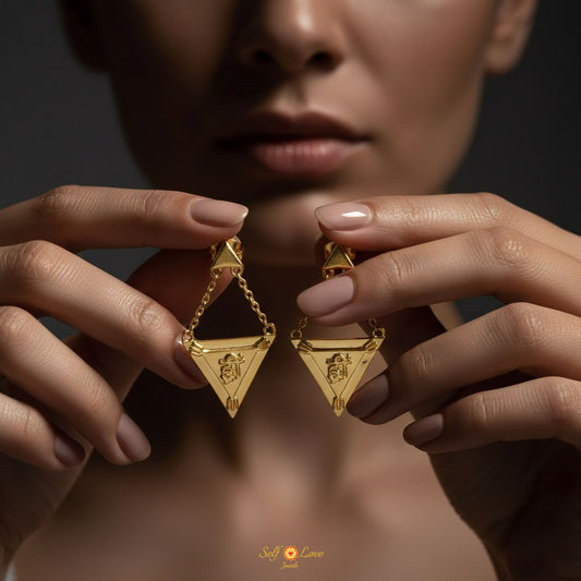 Hreem Earrings (18kt Gold Micron)