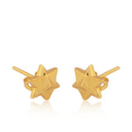 Merkaba Earrings (18kt Gold Micron)