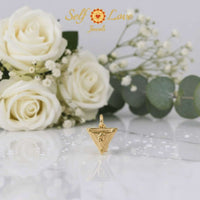Hreem Yantra Charm - Small (18kt Gold Micron)