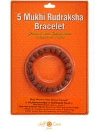 5 Mukhi Rudraksh Bracelet – Energised for Balance, Protection & Inner Calm
