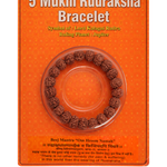 5 Mukhi Rudraksh Bracelet – Energised for Balance, Protection & Inner Calm