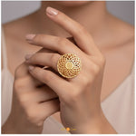 Energy Generator Ring: (18K Solid Gold)