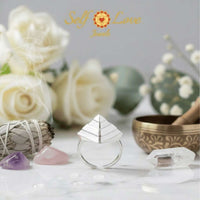 Egyptian Pyramid Ring (92.5 Sterling Silver)