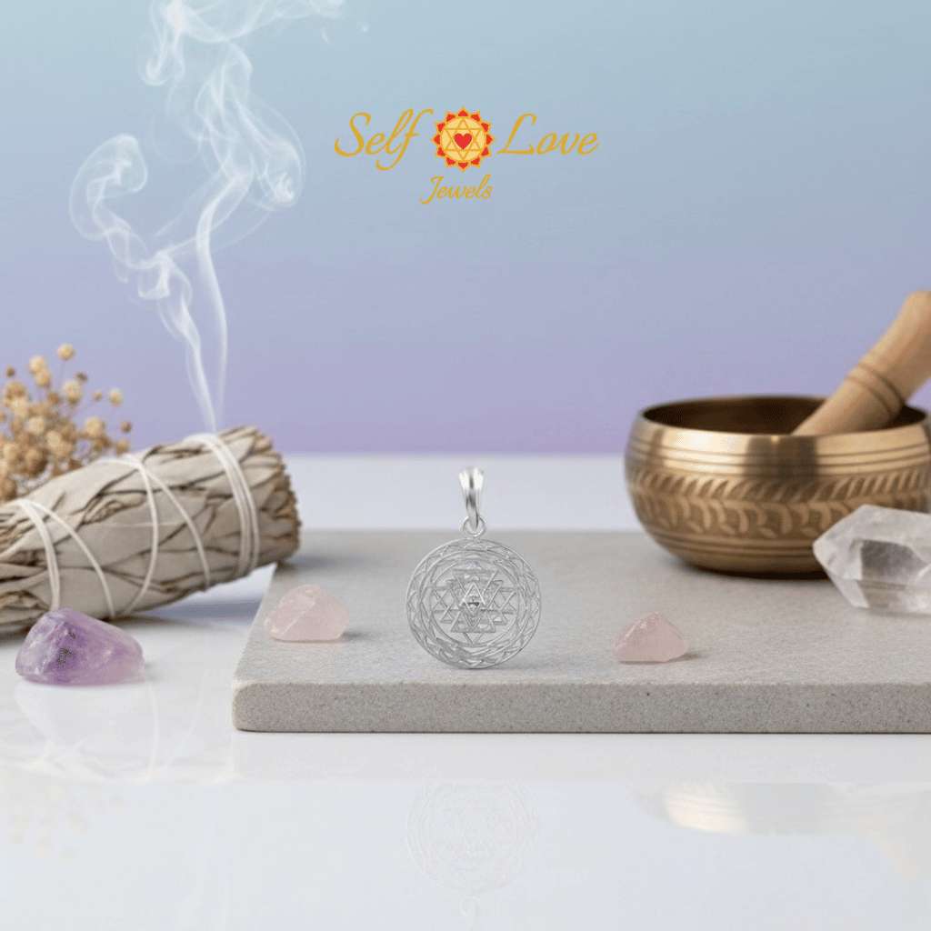 Shree Chakra Pendant (92.5 Sterling Silver)