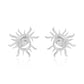 Surya: The Radiant Sun Earrings (92.5 Sterling Silver)