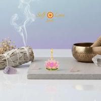 Lakshmi Lotus Auspicious Charm (18kt Gold Micron)