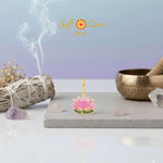 Lakshmi Lotus Auspicious Charm (18kt Gold Micron)