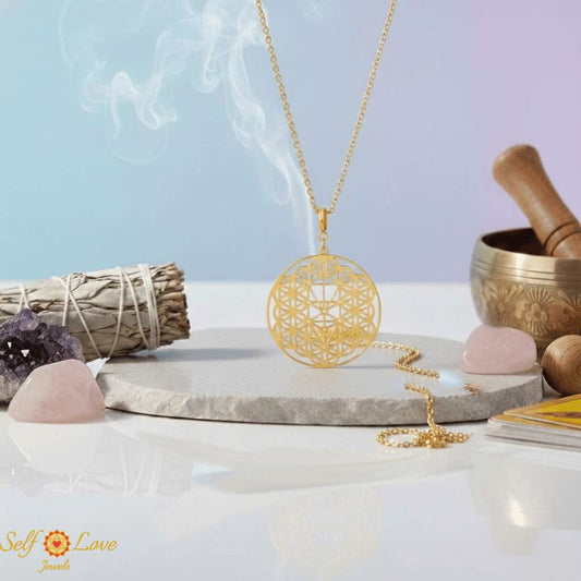 Kabbalah Tree of Life Pendant without Chain (18kt Gold Micron)