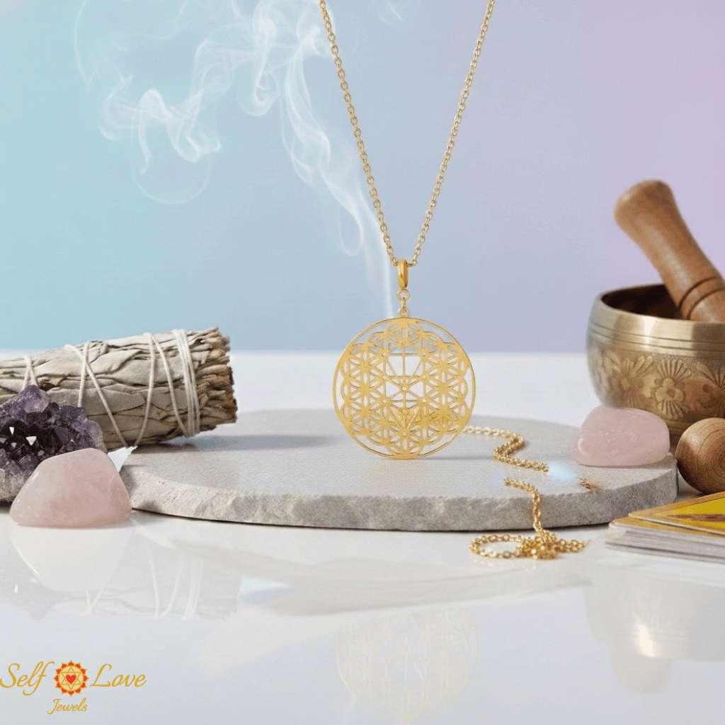 Kabbalah Tree of Life Pendant without Chain (18kt Gold Micron)