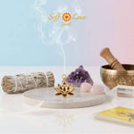 Auspicious Buddhist Charm: Golden Lotus
