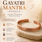 Gayatri Mantra Copper Bangle