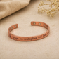 Gayatri Mantra Copper Bangle