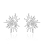 Surya: The Radiant Sun Earrings (92.5 Sterling Silver)