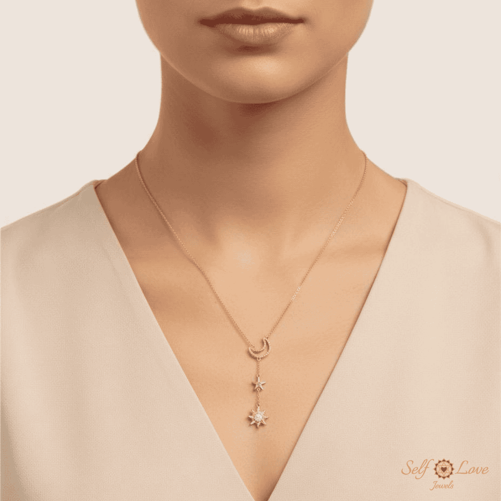 Celestial Collection Pendant 18kt Gold Micron Plated