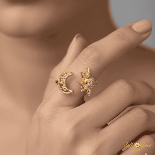 Celestial Collection Ring - 18kt Micron Gold Plated