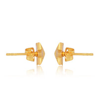Merkaba Earrings (18kt Gold Micron)