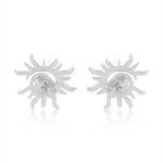 Surya: The Radiant Sun Earrings (92.5 Sterling Silver)