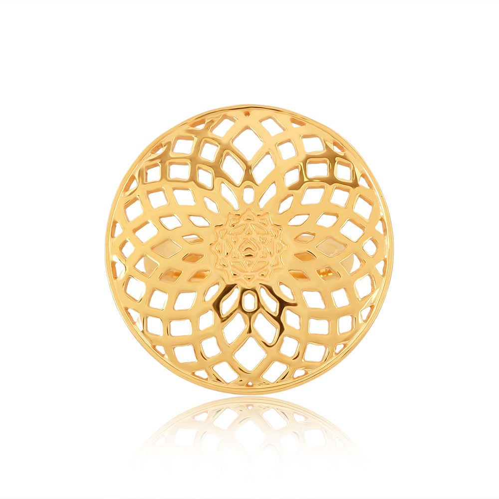 Energy Generator Ring - 18K Solid Gold