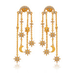 Celestial Collection Earrings 18kt Gold Micron Plated