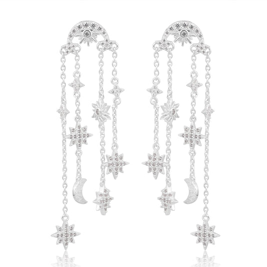 Celestial Collection Earrings 92.5 Sterling Silver
