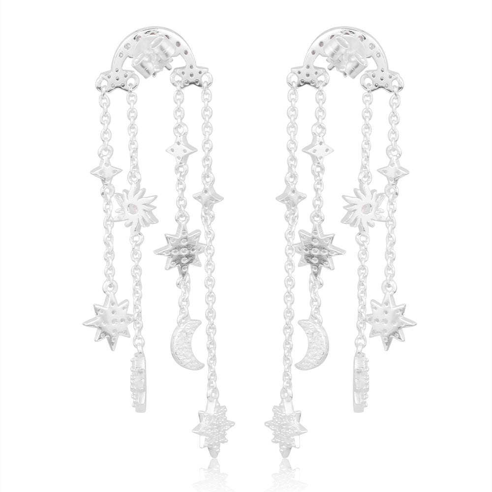 Celestial Collection Earrings 92.5 Sterling Silver