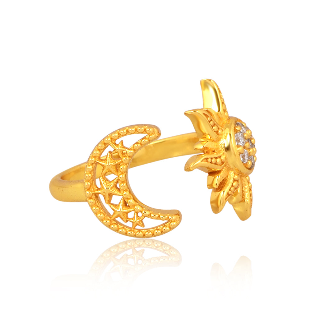 Celestial Collection Ring - 18kt Micron Gold Plated