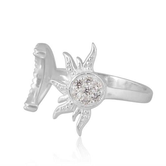 Celestial Collection Ring - 92.5 Sterling Silver