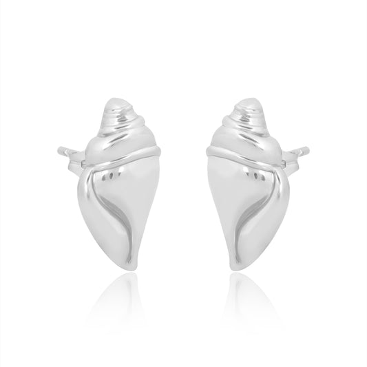 Conch Shell Earrings (92.5 Sterling Silver)