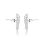 Conch Shell Earrings (92.5 Sterling Silver)
