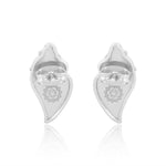 Conch Shell Earrings (92.5 Sterling Silver)