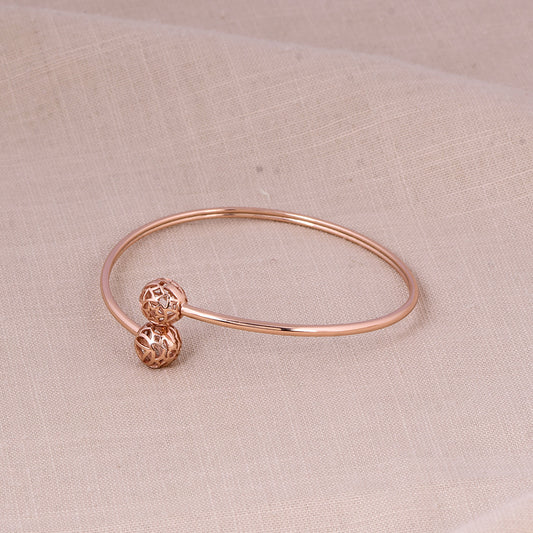 Creative Explorer Bracelet (Silver with 18kt Rose Gold Micron)