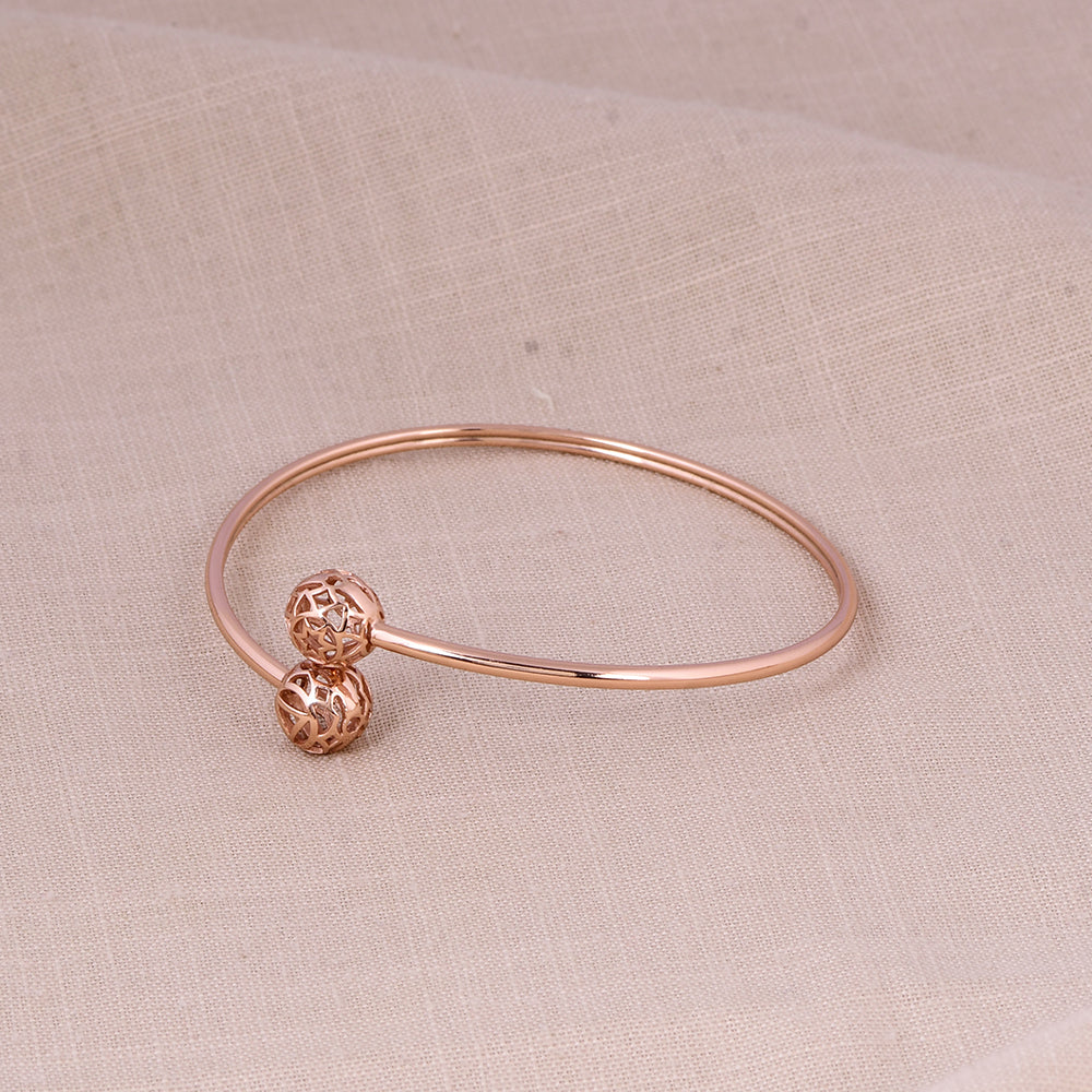 Creative Explorer Bracelet (Silver with 18kt Rose Gold Micron)
