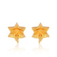 Merkaba Earrings (18kt Gold Micron)