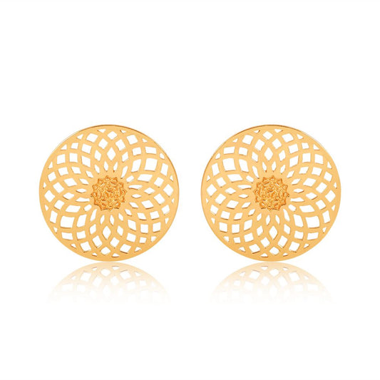 Energy Generator Earrings (18kt Gold Micron)