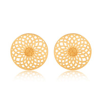 Energy Generator Earrings (18kt Gold Micron)