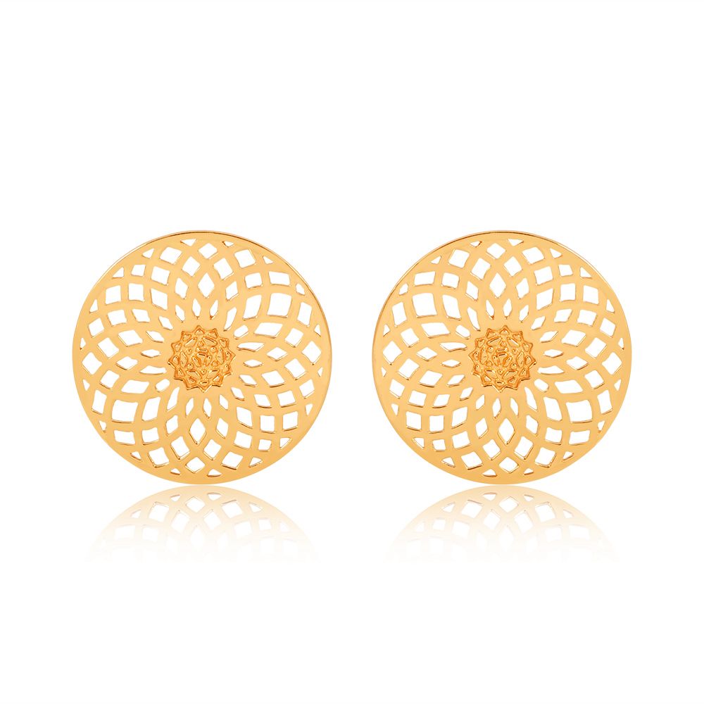 Energy Generator Earrings (18kt Gold Micron)
