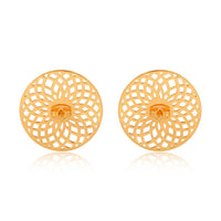 Energy Generator Earrings (18kt Gold Micron)