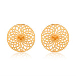 Energy Generator Earrings (18kt Gold Micron)
