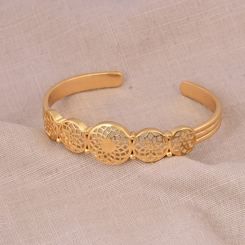 Energy Generator Cuff (18kt Gold Micron)