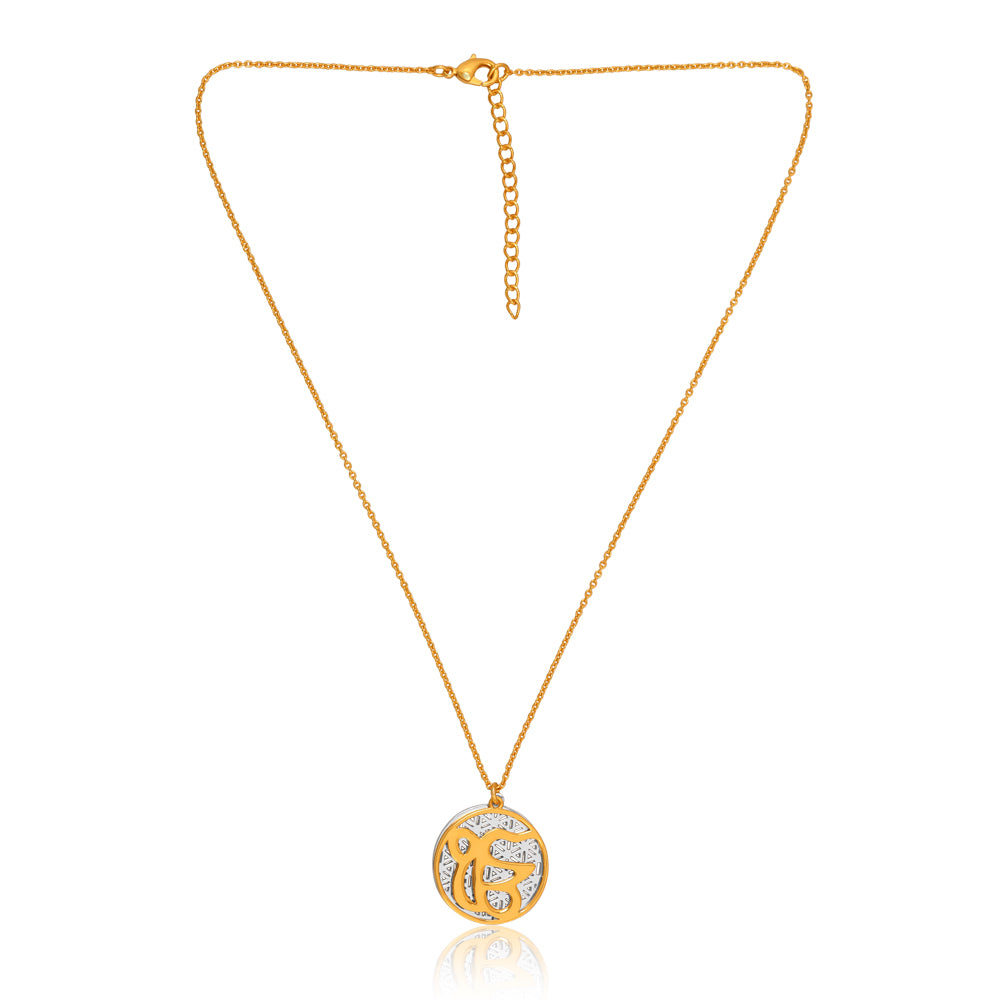 Ek Onkar and Flower of Life Pendant