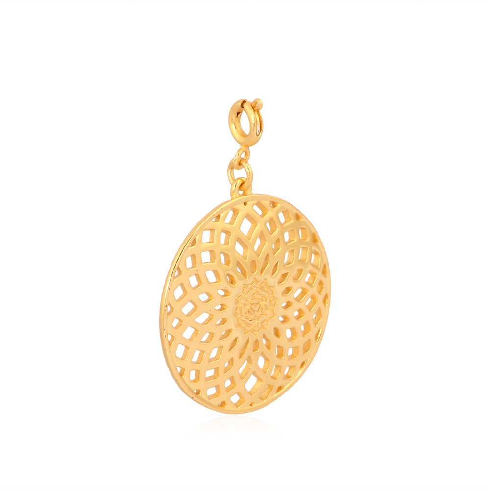 Energy Generator Pendant without Chain (18kt Gold Micron)