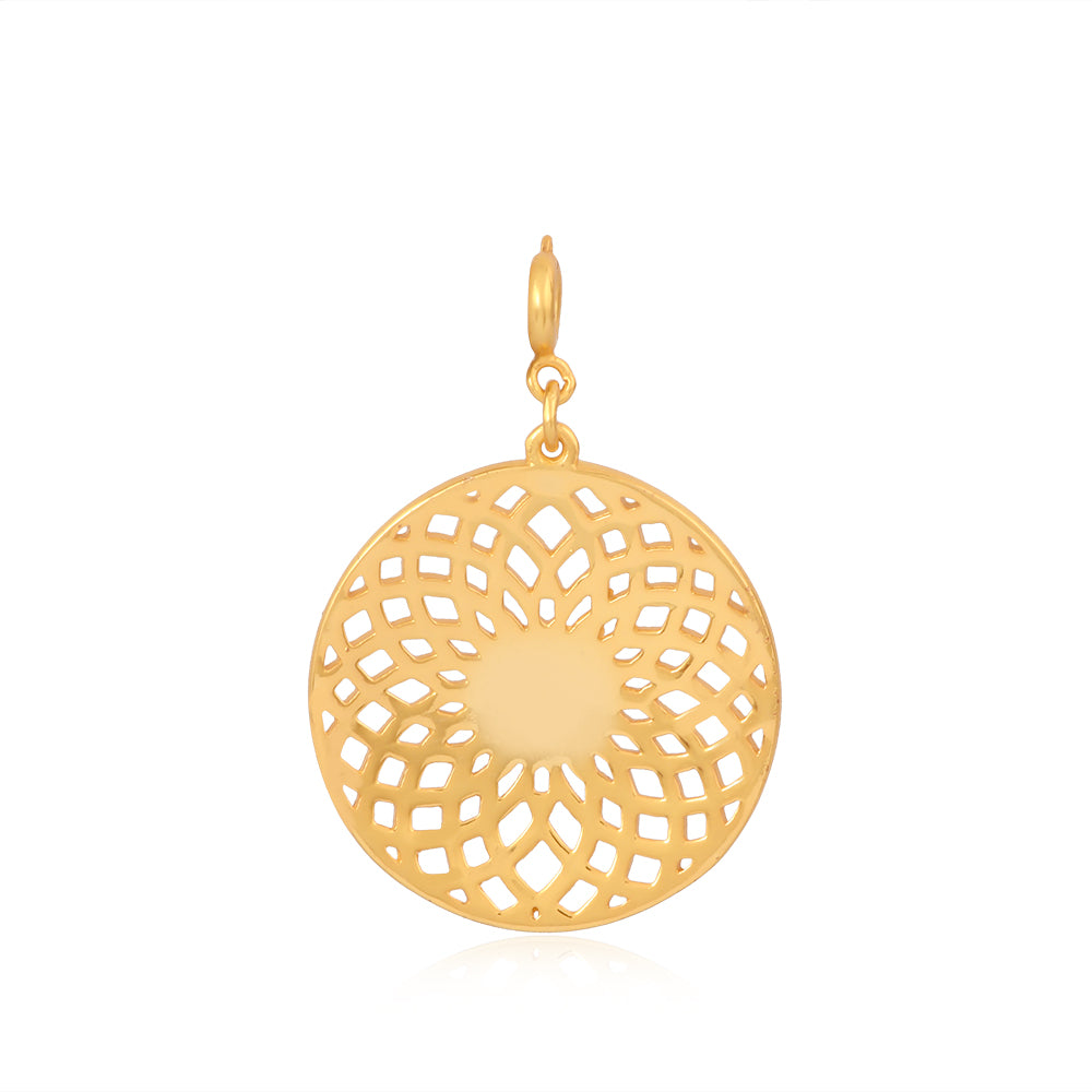 Energy Generator Pendant without Chain (18kt Gold Micron)